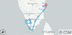  Reis naar Zuid-India - 17 bestemmingen 