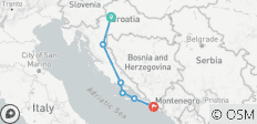  Croatia Countryside and Island Hopping - 8 days, 7 nights – from Zagreb - 6 destinations 