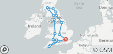  Best of Britain (Small Groups, Summer, 9 Days) - 19 destinations 