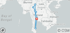  Viaje familiar personalizado PRIVADO de 15 días a Tailandia con islas, salidas diarias - 14 destinos 
