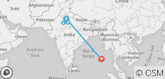  Gouden Driehoek Tour met Andaman - 7 bestemmingen 