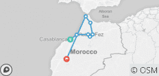  Marokko Entdeckungsreise - 8 Destinationen 