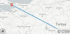  Paquete de 5 días Estambul y Capadocia con vuelos de ida y vuelta incluidos - 3 destinos 