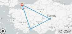  Circuit à Istanbul, en Cappadoce et à Antalya - 8 jours - 4 destinations 