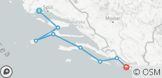  Deluxe One Way Wonders Cruise (Trogir, Marina Baotić - Dubrovnik) - Deluxe Superior category MV - 8 destinations 
