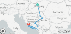  Découverte des Balkans et de la Dalmatie - 13 destinations 