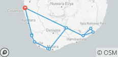  Safari à Yala - 12 destinations 