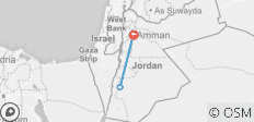  Jordanië Groep Ontdekking 6D/5N - 3 bestemmingen 