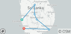  Odyssée du Sri Lanka : Colombo | Dambulla | Kandy | Nuwara Eliya | Yala | Bentota - 6 destinations 