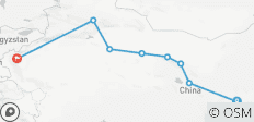  Seidenstraße: Xian, Zhangye, Dunhuang, Turpan, Kashgar und mehr mit dem Hochgeschwindigkeitszug &amp; Flug 12 Tage - 8 Destinationen 