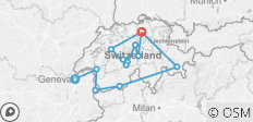  Schweiz Luxus-Entdeckungsreise in 15 Tagen - 13 Destinationen 