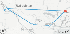  Circuit classique en Ouzbékistan - 7 destinations 