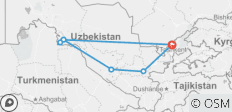  Classic Uzbekistan Group Tour - 7 destinations 