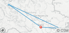  Das Beste von Nordvietnam - 4 Destinationen 