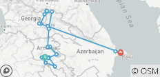  Explorateur du Caucase - Arménie, Géorgie et Azerbaïdjan - 22 destinations 