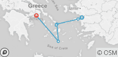  Aegean Escape Tour - 7 destinations 