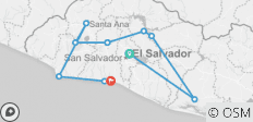  Höhepunkte von El Salvador - 10 Destinationen 