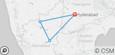  Hyderabad to Bijapur &amp; Hampi - 4 destinations 