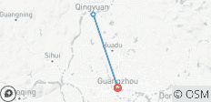  Gulong Canyon, Peak Corridor und Mount Danxia (ab Guangzhou) - Privatrundreise - 3 Tage - 3 Destinationen 