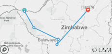  Einzigartiges Simbabwe - 9 Nächte, 10 Tage - 7 Destinationen 