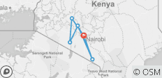  Kenya Luxus-Safari - 7 Tage - 6 Destinationen 