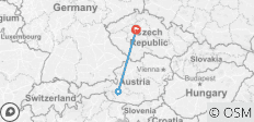  Luxuswochenende in den Alpen: Von Prag nach Österreich zum Skifahren oder Wandern und Thermalbad - 3 Destinationen 
