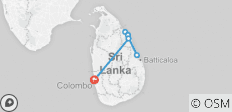  Ostküste Sri Lanka - Segelurlaub - 7 Tage - 8 Destinationen 