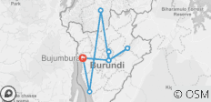  Safari Aventure Burundi 7 Jours 6 Nuits - Confort - 8 destinations 