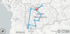 Beste aus Nordmakedonien Rundreise - 7 Tage - 11 Destinationen 