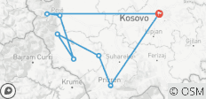  Entdecke das jüngste Land Europas: Kosovo in sieben Tagen - 8 Destinationen 