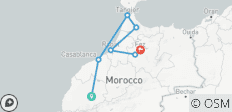  Das Beste von Marokko (ab Marrakesch) - 7 Destinationen 
