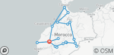  Highlights of Morocco Tour from Marrakech - 20 destinations 