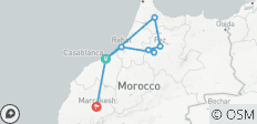  6-Day Just Morocco Tour (Guided tour/Superior Hotels) - 8 destinations 