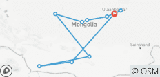  Circuit sur mesure des hauts lieux de la Mongolie, avec guide et chauffeur privés - 10 destinations 