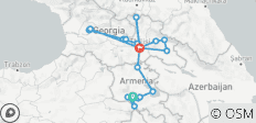  Combinatie Armenië &amp; Georgië - Een reis door het oude land - 21 bestemmingen 