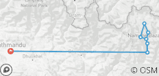  Gokyo Renjola Pas Trek - 10 bestemmingen 