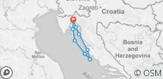  Kvarner Islands &amp; Northern Dalmatia Deluxe Cruise - 9 destinations 