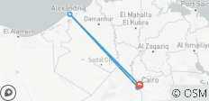  Reispakket Egypte - verken de Piramiden van Gizeh, bezichtig Cairo &amp; Alexandrië - 5 dagen - 4 bestemmingen 