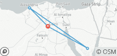 Egypt Christian Journey- Biblical Tour of Egypt the Steps of Jesus - 4 destinations 