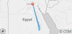 Kairo &amp; Nil-Kreuzfahrt (mit Inlandsflug) - 7 Tage - 6 Destinationen 