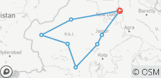  14-daagse Rajasthan Rondreis Per Lokale Trein - 8 bestemmingen 