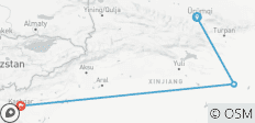  Budget Rondreis Xinjiang: Urumqi, Turpan en Kashgar 6 dagen - 3 bestemmingen 