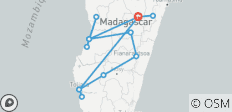  15 Dagen Details Madagaskar ( Comfort) - 14 bestemmingen 