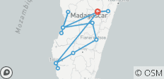  15 Days Details Madagascar ( Comfort) - 14 destinations 