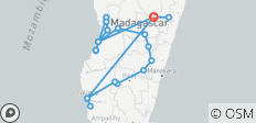  Détails Madagascar (Confort) 15 jours - 24 destinations 