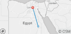  6 Days Pharaohs Adventure Cairo &amp; Luxor - 3 destinations 