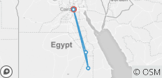 Circuit de 6 jours au Caire, à Louxor et à Assouan - 5 destinations 