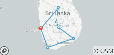  Sri Lanka esencial 7 días en coche privado - 7 destinos 