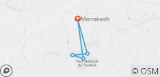  Radreise nach Marrakesch inkl. Atlasgebirge, Imlil &amp; Ouirgane (Privat &amp; Luxus) - 5 Destinationen 