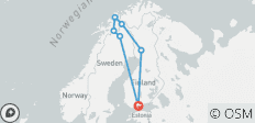  Grote rondreis door Lapland, Finland, Zweden en Noorwegen - 7 bestemmingen 
